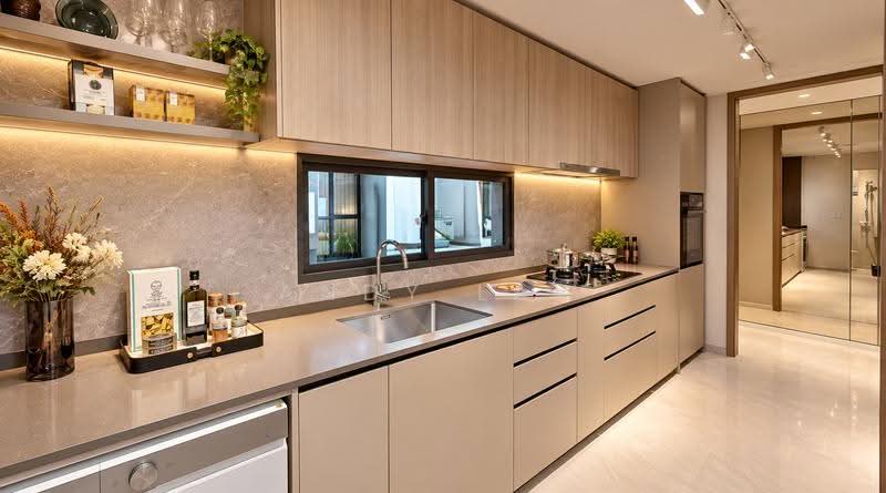 Lucerne Grand, Lakeside Drive, Boon Lay / Jurong / Tuas, 5 Bedrooms, 1,345 sqft, Condominium For Sale, by Andy Law, 500275882 - Kitchen - PropertyGuru.com.sg