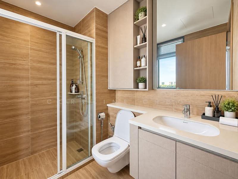 Rivercove Residences EC, 20 Anchorvale Ln, Hougang / Punggol / Sengkang, 4 Bedrooms, 1,184 sqft, Condominium For Sale, by Corraine Choo, 500275888 - Master Bathroom - PropertyGuru.com.sg