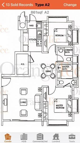 Treasure Mansions, 15 Rosyth Avenue, Hougang / Punggol / Sengkang, 2 Bedrooms, 861 sqft, Apartment For Sale, by Joseph Thia Teck Hwee, 500275980 - Kitchen - PropertyGuru.com.sg