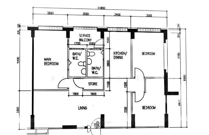 348 Kang Ching Road, 348 Kang Ching Road, Boon Lay / Jurong / Tuas, 2 Bedrooms, 645 sqft, HDB Flat For Rent, by Darren Khew, 500276017 - PropertyGuru.com.sg