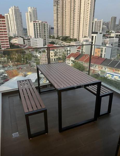 Uptown @ Farrer, 2 Perumal Road Singapore, Farrer Park / Serangoon Rd, 3 Bedrooms, 861 sqft, Condominium For Sale, by Rachel Shu, 500276049 - Balcony - PropertyGuru.com.sg
