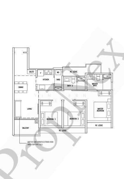 The Botany at Dairy Farm, 3 Dairy Farm Walk, Dairy Farm / Bukit Panjang / Choa Chu Kang, 3 Bedrooms, 883 sqft, Condominium For Sale, by Yin Fern Teng, 500276062 - PropertyGuru.com.sg