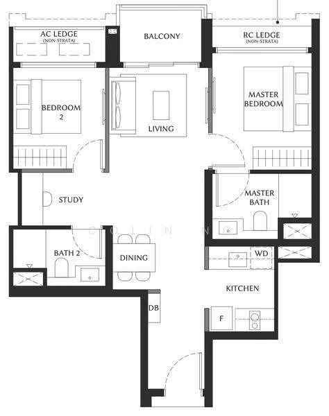 The Serra Residences, 7 Bassein Road, Newton / Novena, 2 Bedrooms, 710 sqft, Condominium For Sale, by Colin Ng, 500276067 - PropertyGuru.com.sg