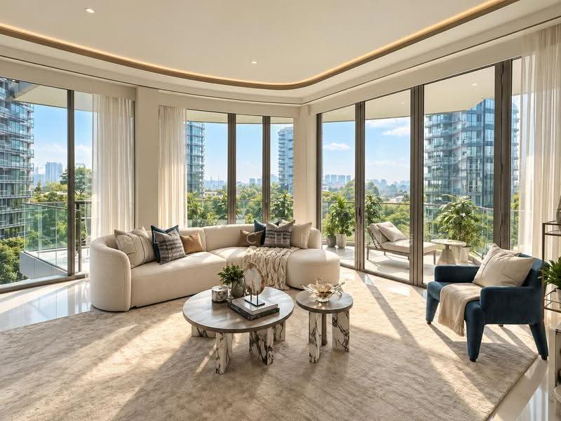 Cliveden at Grange, 100 Grange Road, Tanglin / Holland / Bukit Timah, 3 Bedrooms, 2,153 sqft, Condominium For Sale, by Dolly Chia 谢梅莉, 500276078 - Living Room - PropertyGuru.com.sg