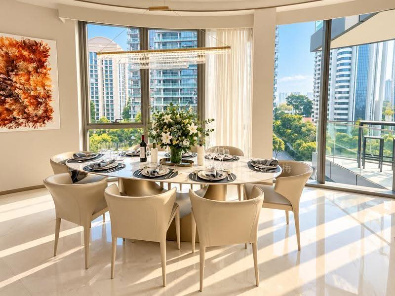 Cliveden at Grange, 100 Grange Road, Tanglin / Holland / Bukit Timah, 3 Bedrooms, 2,153 sqft, Condominium For Sale, by Dolly Chia 谢梅莉, 500276078 - Dining Room - PropertyGuru.com.sg