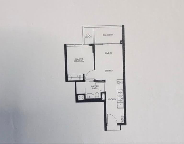 Riverfront Residences, 47 Hougang Avenue 7, Hougang / Punggol / Sengkang, 1 Bedroom, 463 sqft, Condominium For Sale, by Wayne Joseph Ong 王伟洋, 500276086 - PropertyGuru.com.sg