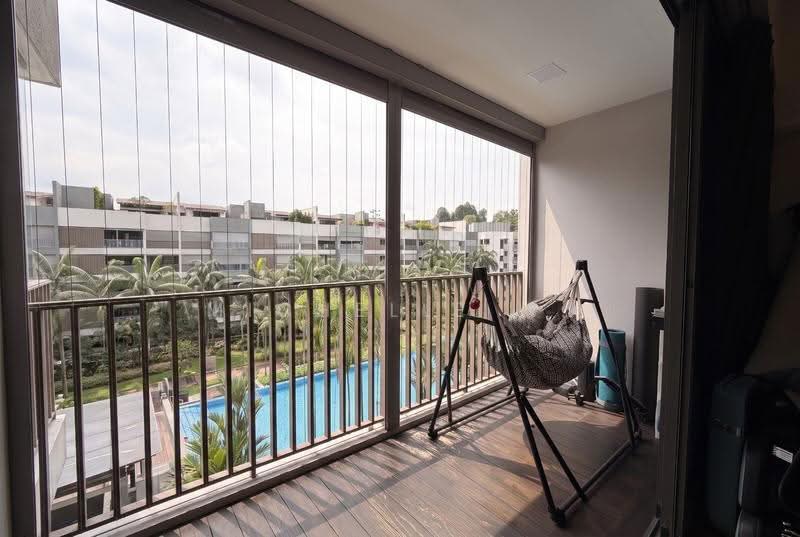 Meadows @ Peirce, 626 Upper Thomson Road, Mandai / Upper Thomson, 3 Bedrooms, 1,496 sqft, Condominium For Sale, by Michelle W., 500276097 - Balcony - PropertyGuru.com.sg