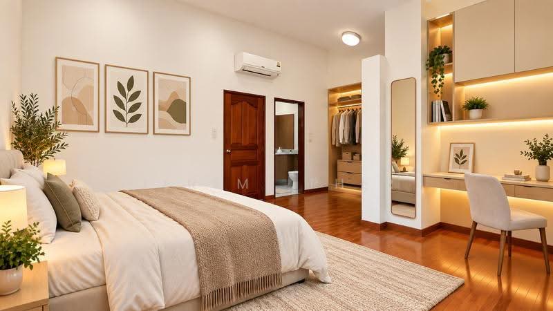 PRICED TO SELL! 99 Year Leasehold 2.5 Storey Landed, Spacious Family Home!, Chuan Drive, Lorong Chuan, Serangoon Garden, Hougang / Punggol / Sengkang, 5 Bedrooms, 3,200 sqft, Terraced House For Sale, by Jeremy Pher, 500276135 - Bedroom- AI staged- AI staged - PropertyGuru.com.sg