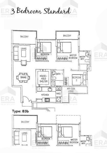Watercolours, 33 Pasir Ris Link, Pasir Ris / Tampines, 3 Bedrooms, 958 sqft, Condominium For Sale, by Liew Derrick, 500276146 - PropertyGuru.com.sg