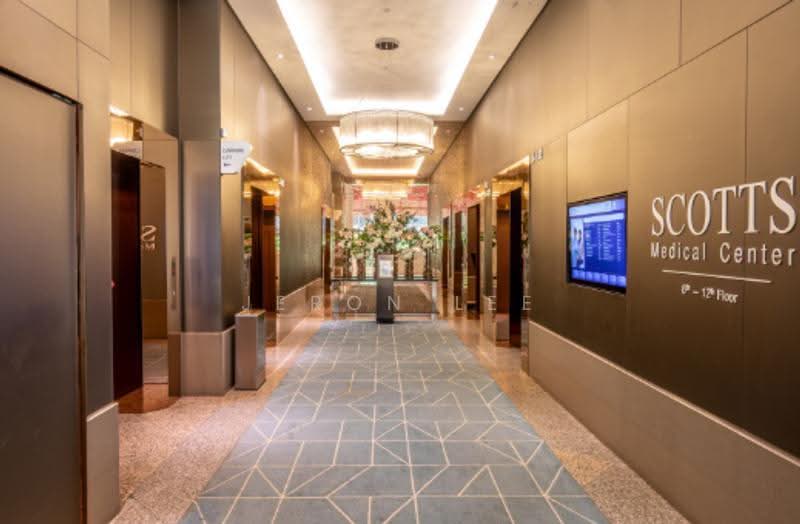 Scotts Medical Center, 9 Scotts Rd, Pacific Plaza, Orchard / River Valley, 915 sqft, Medical For Rent, by Jeron Lee, 500276156 - Lobby - CommercialGuru.com.sg