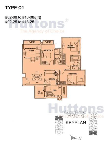 Lilydale, 550 Yishun Ave 6, Sembawang / Yishun, 3 Bedrooms, 1,195 sqft, Condominium For Sale, by Nicholas Teo, 500276179 - Living Room - PropertyGuru.com.sg