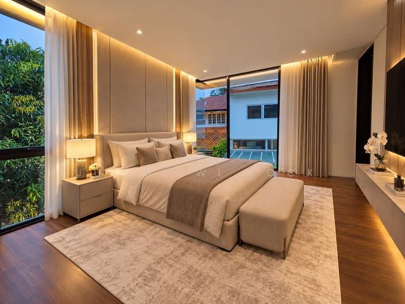 FINEST BRAND NEW DETACHED MOONBEAM, Moonbeam Terrace, Tanglin / Holland / Bukit Timah, 6 Bedrooms, 8,000 sqft, Detached House For Sale, by Julius WL Fock, 500276180 - Bedroom - PropertyGuru.com.sg