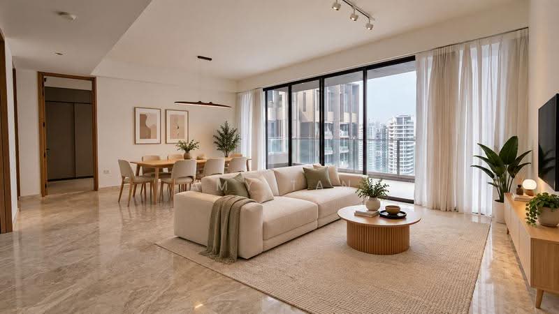 The Avenir, 8 River Valley Close, Orchard / River Valley, 4 Bedrooms, 2,056 sqft, Condominium For Rent, by Amy Tan, 500276221 - Living Room - PropertyGuru.com.sg