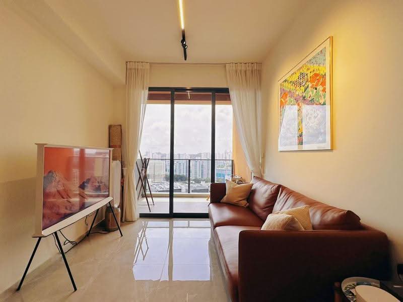 Stirling Residences, 21 Stirling Road, Alexandra / Commonwealth, 2 Bedrooms, 635 sqft, Condominium For Rent, by Tracy Liu, 500276243 - Living Room - PropertyGuru.com.sg