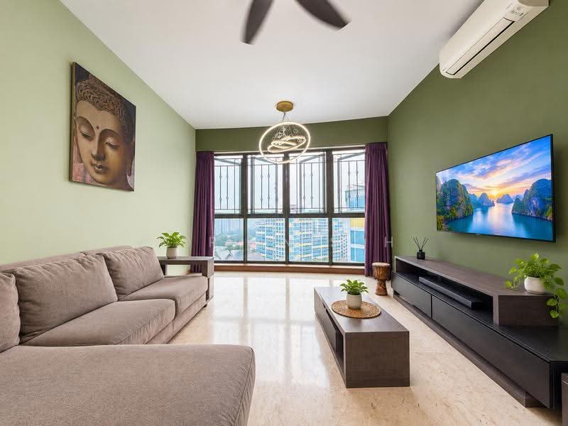 Palm Gardens, 2C Hong San Walk, Dairy Farm / Bukit Panjang / Choa Chu Kang, 2 Bedrooms, 958 sqft, Condominium For Sale, by Adrian Soh, 500276255 - Living Room - PropertyGuru.com.sg
