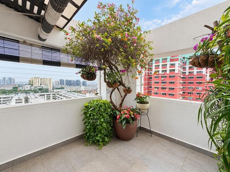 442 Sin Ming Avenue, 442 Sin Ming Avenue, Ang Mo Kio / Bishan / Thomson, 4 Bedrooms, 1,722 sqft, HDB Flat For Sale, by Ong Beng Yew, 500276310 - Balcony - PropertyGuru.com.sg
