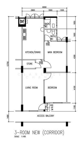 290 Tampines Street 22, 290 Tampines Street 22, Pasir Ris / Tampines, 2 Bedrooms, 721 sqft, HDB Flat For Sale, by Clarence Chang, 500276313 - PropertyGuru.com.sg