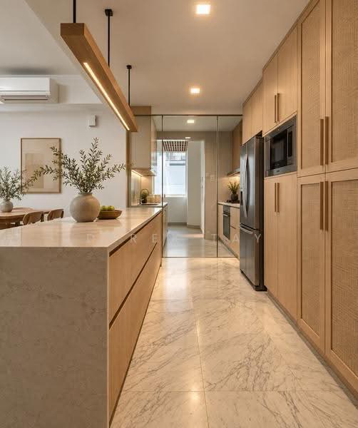 Water Place, 177 Tanjong Rhu Road, East Coast / Marine Parade, 3 Bedrooms, 1,227 sqft, Condominium For Sale, by Derek Tay, 500276335 - Dry & Wet Kitchen, Yard area - PropertyGuru.com.sg