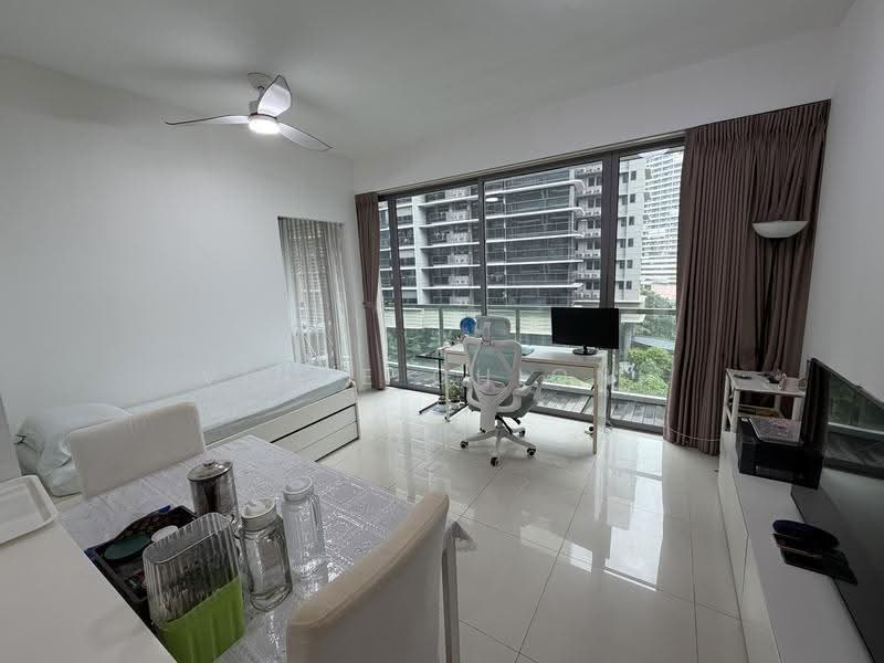 One-North Residences, 7 One-North Gateway, Buona Vista / West Coast / Clementi New Town, 1 Bedroom, 592 sqft, Apartment For Rent, by Vince Chionh, 500276361 - Living room - PropertyGuru.com.sg