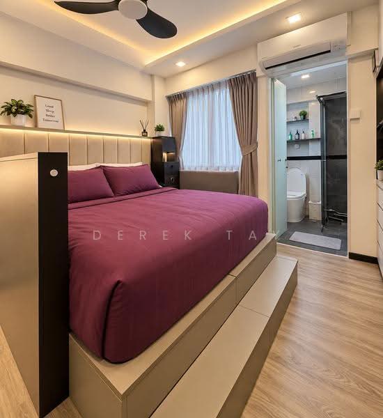 875 Yishun Street 81, 875 Yishun Street 81, Sembawang / Yishun, 3 Bedrooms, 904 sqft, HDB Flat For Sale, by Derek Tay, 500276362 - Master Bedroom with Ensuite Bathroom - PropertyGuru.com.sg