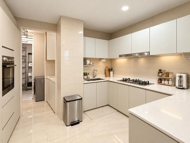 The Vales, 79 Anchorvale Crescent, Hougang / Punggol / Sengkang, 4 Bedrooms, 1,410 sqft, Condominium For Sale, by Faith Ng 黄丽娴, 500276388 - Kitchen - PropertyGuru.com.sg