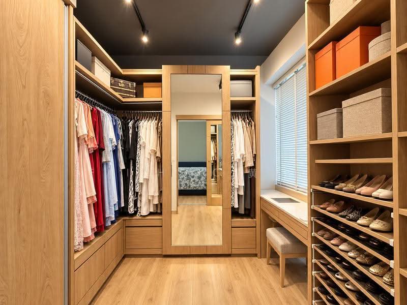 The Vales, 79 Anchorvale Crescent, Hougang / Punggol / Sengkang, 4 Bedrooms, 1,410 sqft, Condominium For Sale, by Faith Ng 黄丽娴, 500276388 - Walk-in Wardrobe - PropertyGuru.com.sg