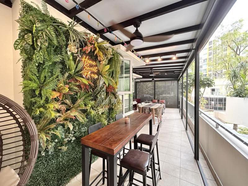 Savannah Condopark, 33 Simei Rise, Pasir Ris / Tampines, 3 Bedrooms, 1,755 sqft, Condominium For Sale, by Sharifah Kamariah, 500276402 - Balcony - PropertyGuru.com.sg