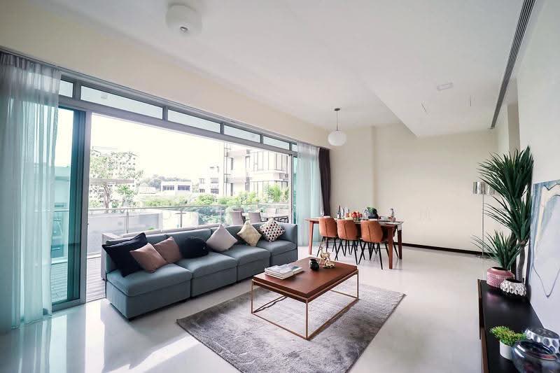 ✧ Freehold 3BR + Utility + Store + Private Lift, off Orchard Road, Emerald Hill Road | Orchard Road | Cairnhill Road, Orchard / River Valley, 3 Bedrooms, 1,851 sqft, Condominium For Sale, by Evon Tan 陈玉凤, 500276441 - Living Room - PropertyGuru.com.sg