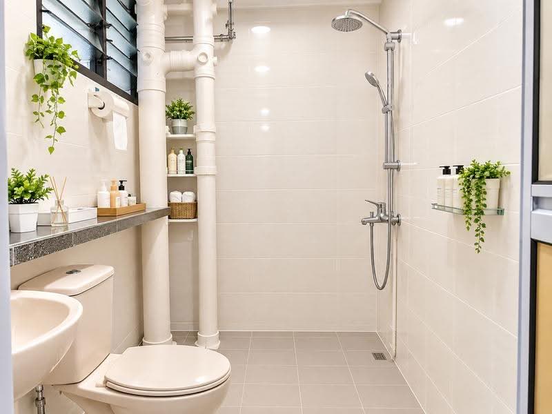 162 Jalan Teck Whye, 162 Jalan Teck Whye, Dairy Farm / Bukit Panjang / Choa Chu Kang, 3 Bedrooms, 1,335 sqft, HDB Flat For Sale, by Jean Wu, 500276453 - Bathroom - PropertyGuru.com.sg