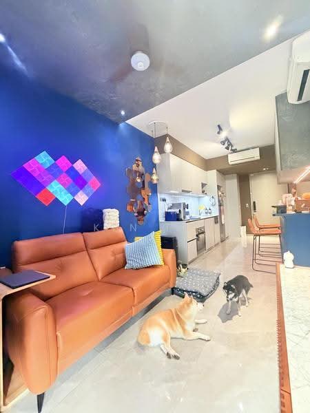 The Garden Residences, 1 Serangoon North View, Hougang / Punggol / Sengkang, 2 Bedrooms, 549 sqft, Condominium For Sale, by Ken Tay, 500276464 - Living Room - PropertyGuru.com.sg