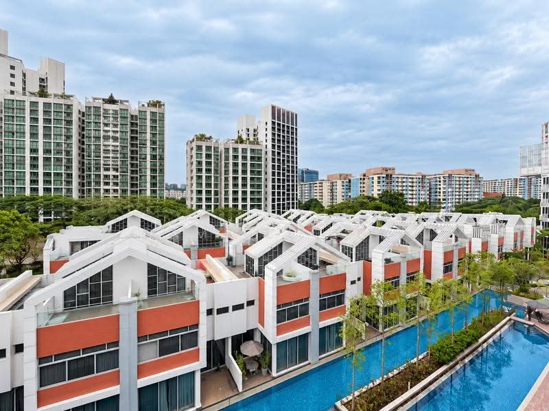 Woodhaven, 71 Woodgrove Avenue, Admiralty / Woodlands, 3 Bedrooms, 1,119 sqft, Condominium For Sale, by Camille Tee, 500276481 - Townhouse-Facing View - PropertyGuru.com.sg