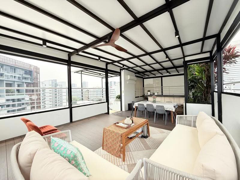 The Balmoral Spring, 3 Balmoral Crescent, Tanglin / Holland / Bukit Timah, 4 Bedrooms, 2,713 sqft, Condominium For Sale, by Jasmine Png, 500276507 - Recreational terrace - PropertyGuru.com.sg