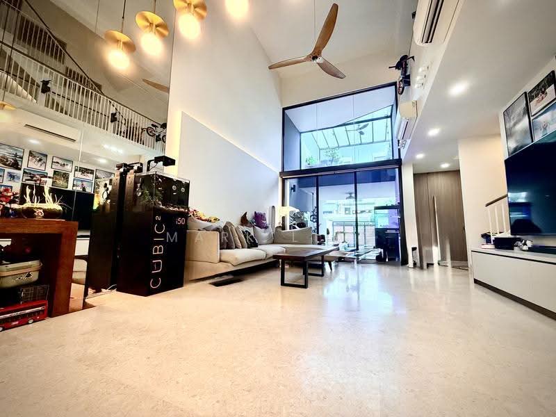 Nim Collection, Nim Rise, Seletar / Yio Chu Kang, 5 Bedrooms, 4,294 sqft, Terraced House For Sale, by Mark Liao, 500276539 - Living Room - PropertyGuru.com.sg