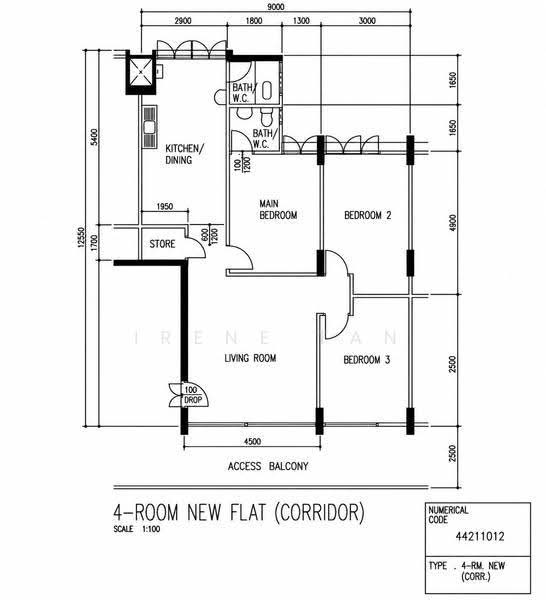 638 Ang Mo Kio Avenue 6, 638 Ang Mo Kio Avenue 6, Ang Mo Kio / Bishan / Thomson, 3 Bedrooms, 980 sqft, HDB Flat For Sale, by Irene Tan, 500276546 - PropertyGuru.com.sg