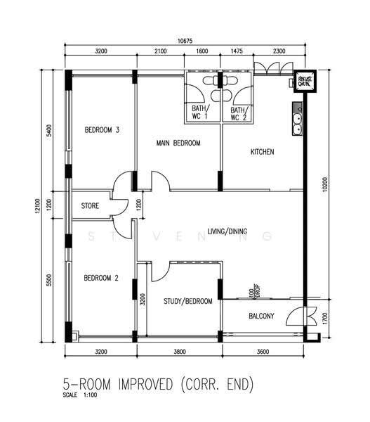 103 Teck Whye Lane, 103 Teck Whye Lane, Dairy Farm / Bukit Panjang / Choa Chu Kang, 3 Bedrooms, 1,302 sqft, HDB Flat For Sale, by Steven NG, 500276559 - PropertyGuru.com.sg