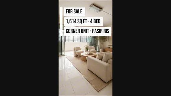 249 Pasir Ris Street 21, 249 Pasir Ris Street 21, Pasir Ris / Tampines, 4 Bedrooms, 1,614 sqft, HDB Flat For Sale, by James Poh Yuan Loong, 500276562 - PropertyGuru.com.sg