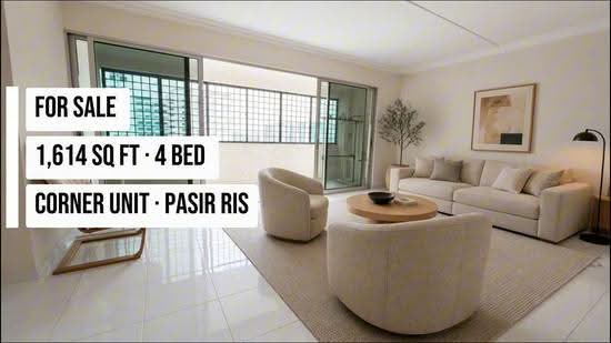 249 Pasir Ris Street 21, 249 Pasir Ris Street 21, Pasir Ris / Tampines, 4 Bedrooms, 1,614 sqft, HDB Flat For Sale, by James Poh Yuan Loong, 500276562 - PropertyGuru.com.sg