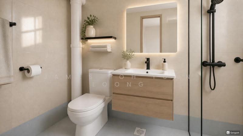 249 Pasir Ris Street 21, 249 Pasir Ris Street 21, Pasir Ris / Tampines, 4 Bedrooms, 1,614 sqft, HDB Flat For Sale, by James Poh Yuan Loong, 500276562 - Bathroom - PropertyGuru.com.sg