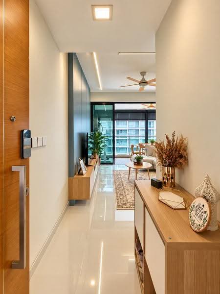 Hedges Park Condominium, Flora drive, Changi Airport / Changi Village, 3 Bedrooms, 1,076 sqft, Condominium For Sale, by MOHD FARID, 500276574 - Entrance - PropertyGuru.com.sg