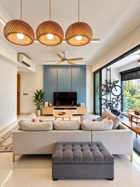 Hedges Park Condominium, Flora drive, Changi Airport / Changi Village, 3 Bedrooms, 1,076 sqft, Condominium For Sale, by MOHD FARID, 500276574 - Living Room - PropertyGuru.com.sg