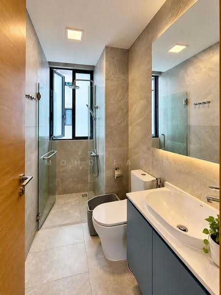 Hedges Park Condominium, Flora drive, Changi Airport / Changi Village, 3 Bedrooms, 1,076 sqft, Condominium For Sale, by MOHD FARID, 500276574 - Bathroom - PropertyGuru.com.sg