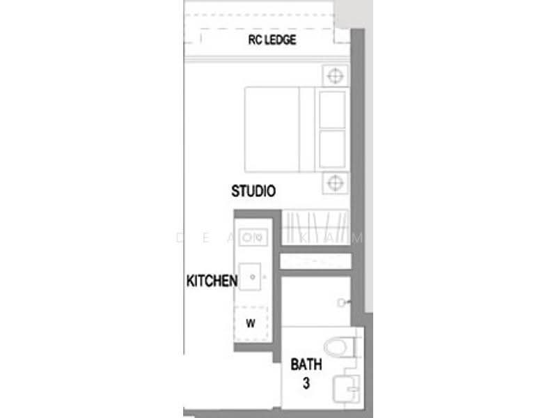 The Topiary, 13 Fernvale Lane, Seletar / Yio Chu Kang, Studio, 190 sqft, Condominium For Rent, by Dean Kam, 500276582 - PropertyGuru.com.sg