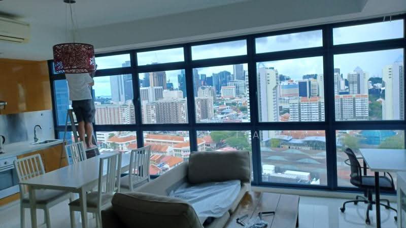 City Square Residences, 14 Kitchener Link, Farrer Park / Serangoon Rd, Studio, 560 sqft, Condominium For Rent, by Kelvin Tan, 500276597 - Living Room - PropertyGuru.com.sg