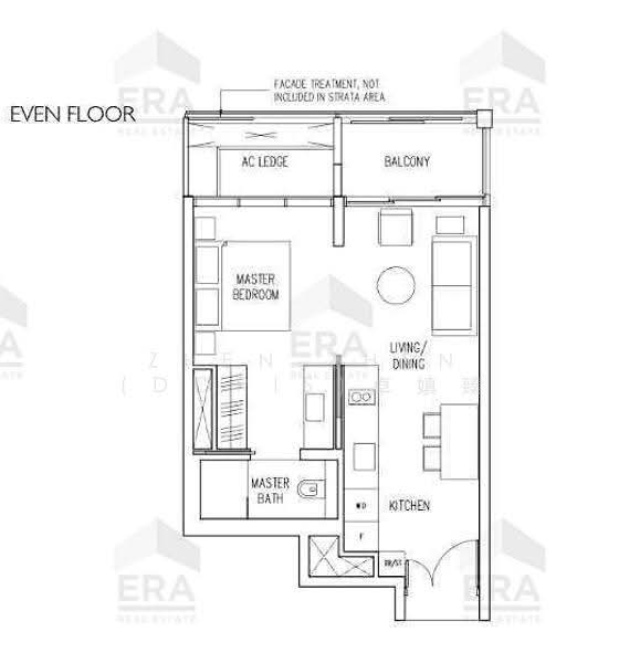 19 Nassim, 19 Nassim Hill, Tanglin / Holland / Bukit Timah, 1 Bedroom, 538 sqft, Condominium For Rent, by Zhen Zhen (Doris)卓嫃臻, 500276600 - PropertyGuru.com.sg