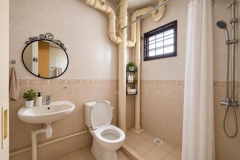 981A Buangkok Crescent, 981A Buangkok Crescent, Hougang / Punggol / Sengkang, 3 Bedrooms, 969 sqft, HDB Flat For Sale, by Clement Lan, 500276617 - Bathroom - PropertyGuru.com.sg