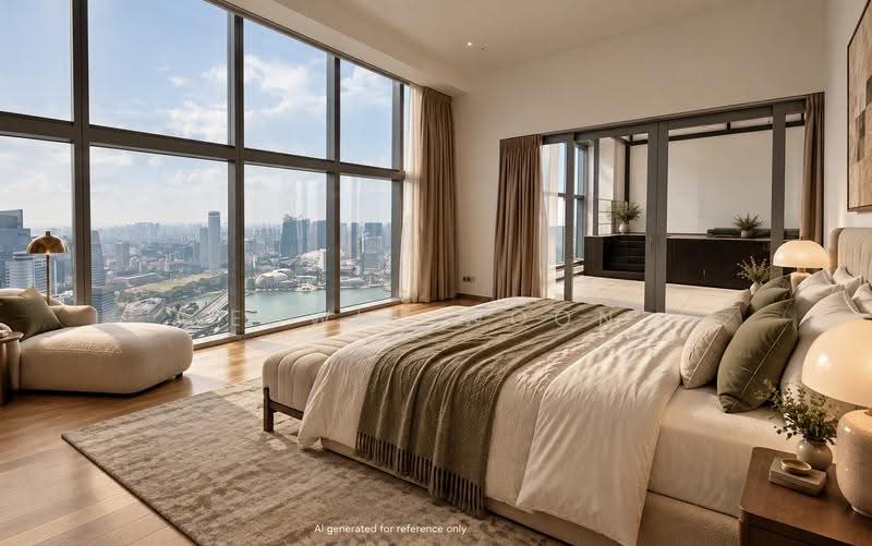 Marina Bay Residences, 18 Marina Boulevard, Boat Quay / Raffles Place / Marina, 4 Bedrooms, 3,972 sqft, Condominium For Rent, by Edwin Woon, 500276627 - Master Bedroom - PropertyGuru.com.sg