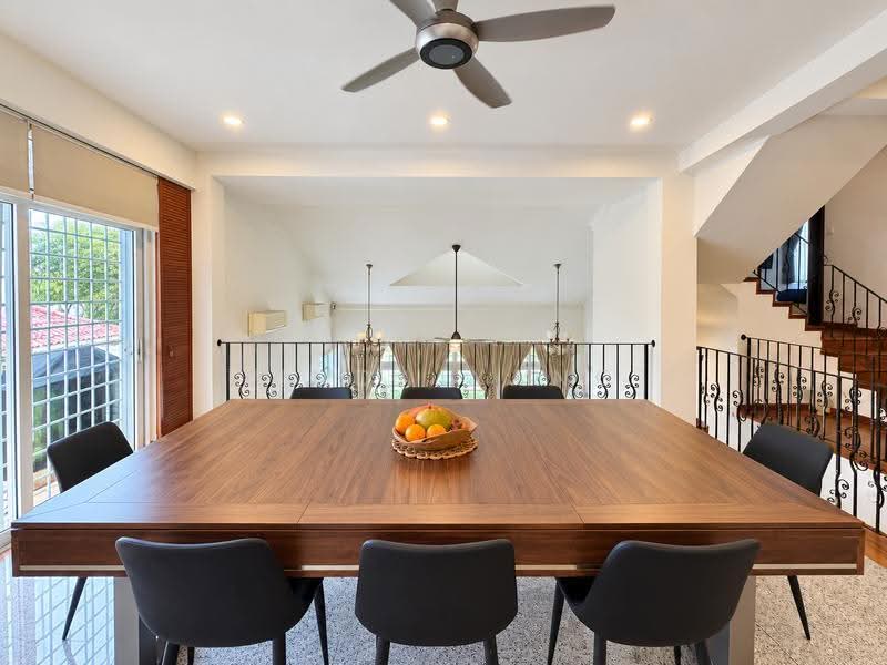 Almond Avenue, Almond Avenue, Dairy Farm / Bukit Panjang / Choa Chu Kang, 5 Bedrooms, 5,933 sqft, Semi-Detached House For Sale, by Linda Yang, 500276642 - Dining Room - PropertyGuru.com.sg