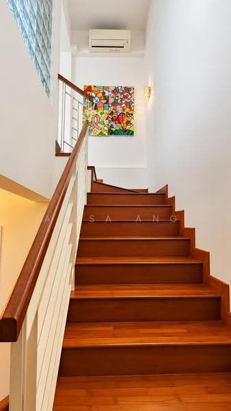 Cashew Crescent, Cashew Crescent, Dairy Farm / Bukit Panjang / Choa Chu Kang, 5 Bedrooms, 3,800 sqft, Terraced House For Sale, by Ailsa Ang, 500276644 - Stairway to Roof Terrace - PropertyGuru.com.sg