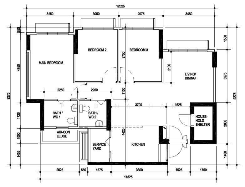 108A Bidadari Park Drive, 108A Bidadari Park Drive, Balestier / Toa Payoh, 3 Bedrooms, 1,001 sqft, HDB Flat For Sale, by Prab Nathan, 500276669 - PropertyGuru.com.sg