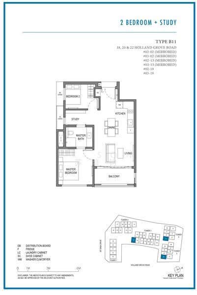 Parksuites, 18 Holland Grove Road, Tanglin / Holland / Bukit Timah, 2 Bedrooms, 786 sqft, Condominium For Sale, by PK Soh 苏培钧, 500276670 - PropertyGuru.com.sg